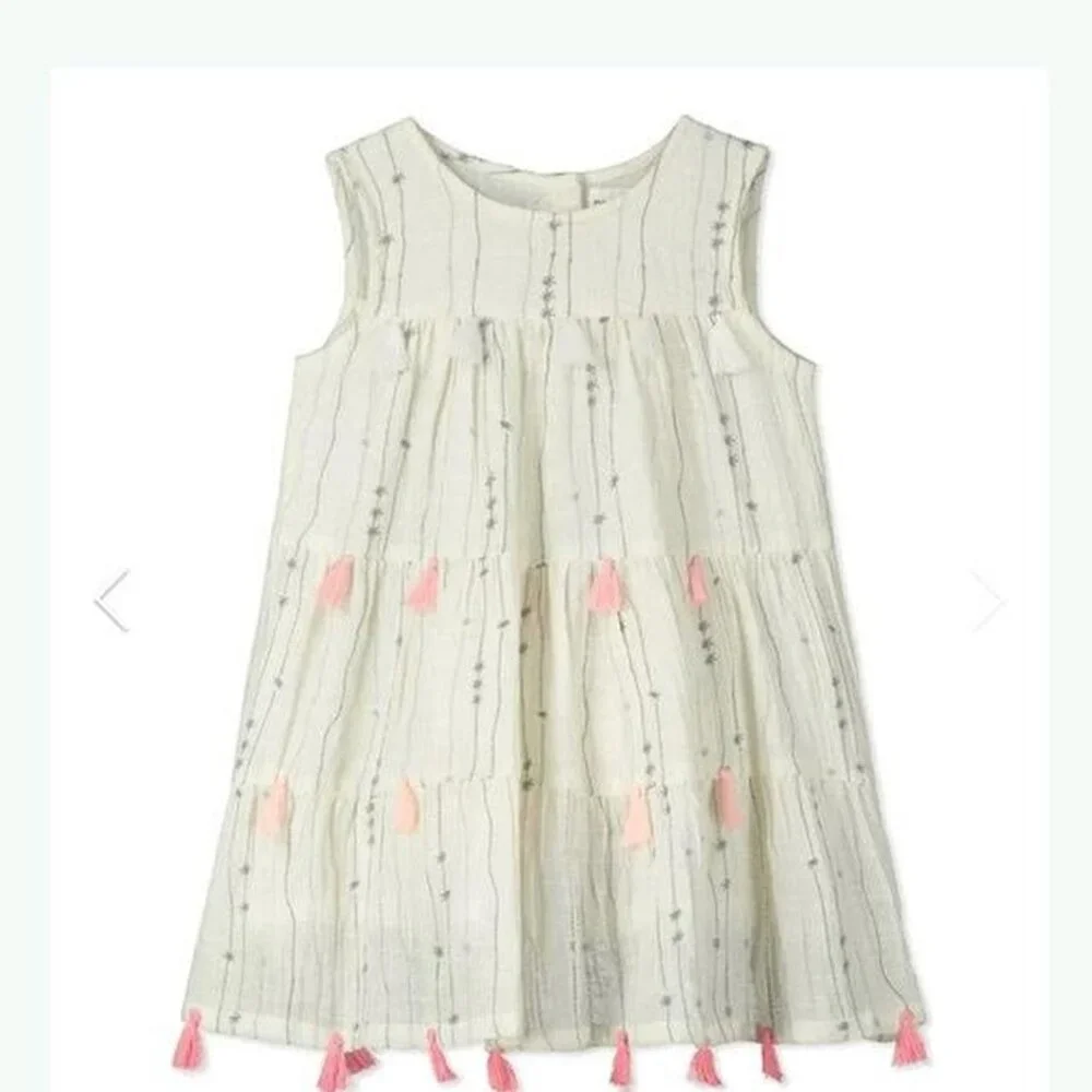 Poppet & Fox Sakura Tassel Dress Size 5